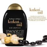 شامپو ضد ریزش مو او جی ایکس مدل kukui oil حجم 385 میلی لیتر