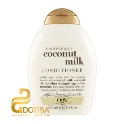 نرم کننده مو او جی ایکس مدل Coconut Milk حجم 385 میلی لیتر