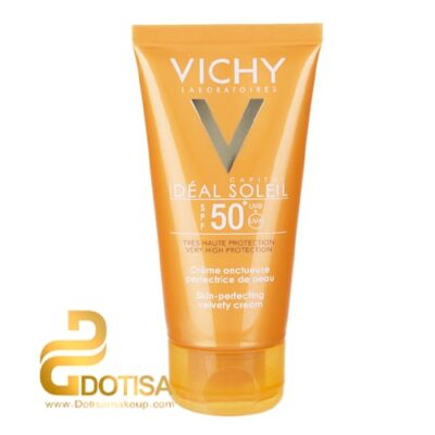 کرم ضد آفتاب ویشی velvety +SPF50 50 ml